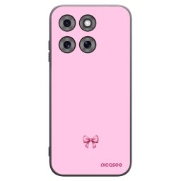 Fekete szilikon tok az alábbi mobiltelefonokra Motorola Moto G77 - Blush bow