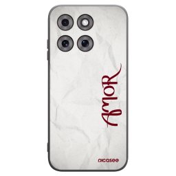 Fekete szilikon tok az alábbi mobiltelefonokra Motorola Moto G77 - Amor