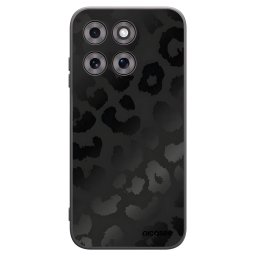 Fekete szilikon tok az alábbi mobiltelefonokra Motorola Moto G77 - Midnight Leopard