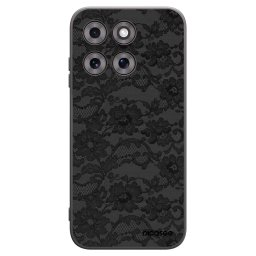 Fekete szilikon tok az alábbi mobiltelefonokra Motorola Moto G77 - Dark Elegance