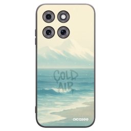 Fekete szilikon tok az alábbi mobiltelefonokra Motorola Moto G77 - COLD AIR
