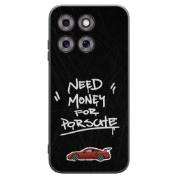 Fekete szilikon tok az alábbi mobiltelefonokra Motorola Moto G77 - Dark Racer