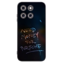 Fekete szilikon tok az alábbi mobiltelefonokra Motorola Moto G77 - Neon Nights