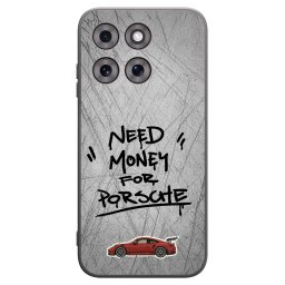 Fekete szilikon tok az alábbi mobiltelefonokra Motorola Moto G77 - Grey Drift