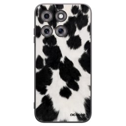 Fekete szilikon tok az alábbi mobiltelefonokra Motorola Moto G77 - Black Moo