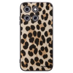 Fekete szilikon tok az alábbi mobiltelefonokra Motorola Moto G77 - Brown Tiger