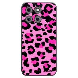Fekete szilikon tok az alábbi mobiltelefonokra Motorola Moto G77 - Pink Tiger