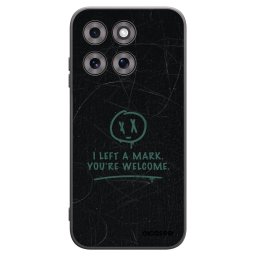 Fekete szilikon tok az alábbi mobiltelefonokra Motorola Moto G77 - LEFT A MARK