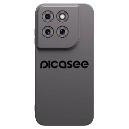 Fekete szilikon tok az alábbi mobiltelefonokra Motorola Moto G77 - Picasee - new logo - black
