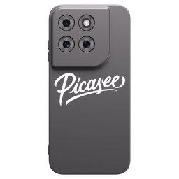 Fekete szilikon tok az alábbi mobiltelefonokra Motorola Moto G77 - Picasee - old logo - white