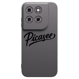 Fekete szilikon tok az alábbi mobiltelefonokra Motorola Moto G77 - Picasee - old logo - black