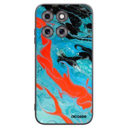Fekete szilikon tok az alábbi mobiltelefonokra Motorola Moto G77 - Blue Magma
