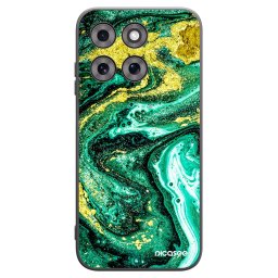 Fekete szilikon tok az alábbi mobiltelefonokra Motorola Moto G77 - Green Gold