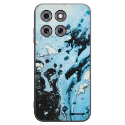 Fekete szilikon tok az alábbi mobiltelefonokra Motorola Moto G77 - Organic blue