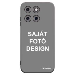 Fekete szilikon tok az alábbi mobiltelefonokra Motorola Moto G77 - Saját fotó/motívum