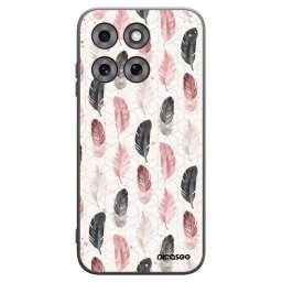 Fekete szilikon tok az alábbi mobiltelefonokra Motorola Moto G77 - Feather 2
