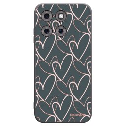 Fekete szilikon tok az alábbi mobiltelefonokra Motorola Moto G77 - Lots of love