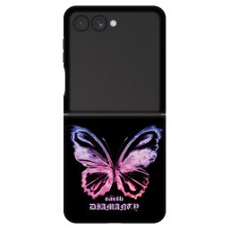Fashion Case Samsung Galaxy Z Flip7 5G - Diamanty Purple