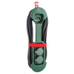 Viking hálózati hosszabbító R280, 2x AC 230V, IP44, hossza 8 m