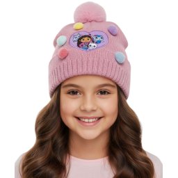 Gabi baba háza téli kötött sapka pom pom