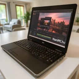 Mérnöki Teljesítmény Dell Precision 7510 i7-6820HQ/32GB/512GB SSD/Nvidia Quadro M1000M 2GB/15,6"/FHD Workstation Laptop