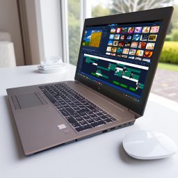 Kreatív Érintőképernyős HP ZBook 15 G5 i7-8850H/32DDR4/256SSD+1TB HDD/P1000 4GB/15,6"/Touch Workstation