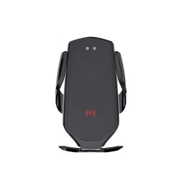Univerzális autós tartó wireless töltővel, szellőzőnyílásra helyezhető, automata, 15W, fekete, Maxlife MXCH-08