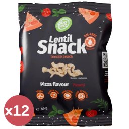 Abonett Lencsés Snack Pizza ízű kínáló 12X45 g