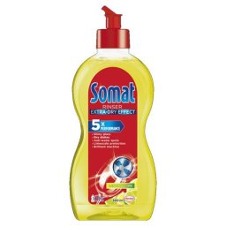 SOMAT Mosogatógép öblítő, 500 ml, SOMAT "Extra", lemon