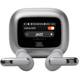 JBL Live Beam 3 (Vezeték nélküli fülhallgató), ezüst