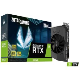 GeForce RTX 3050 6GB GDDR6 Zotac Solo ZT-A30510G-10L videokartya