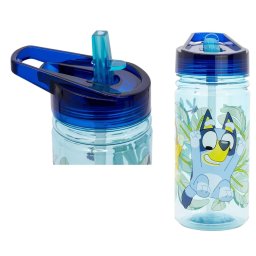 Bluey szívószálas kulacs 475 ml