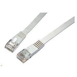 Solarix Patch kábel lapos CAT6 UTP LSOH 0, 5m szürke, nem szaggatható C6-111GY-0, 5MB