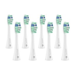 TrueLife SonicBrush Clean-sorozatú fogkefefejek, standard, fehér, 8 darabos csomag