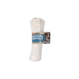 Flamingo Kutya Snack Natural Buffalo - csont formájú snack tüdővel töltve 1 db