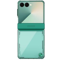Nillkin Iceblade Prop Samsung Galaxy Z Flip 7 tok, zöld-átlátszó
