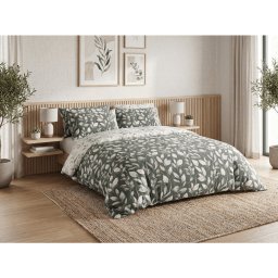 Mikroszálas ágyneműhuzat DREAMFLOR fekete-bézs Ágyneműhuzat mérete: 70 x 90 cm | 140 x 200 cm