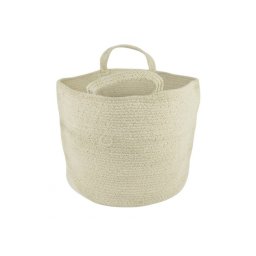 Tárolókosár fogantyúkkal COTTON HAVEN 35x35 cm - több színben Termék színe: Bézs
