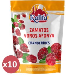 Kalifa Zamatos vörös áfonya csomag 10X180 g