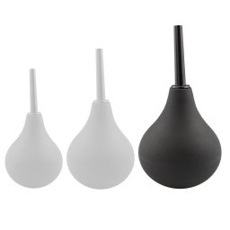Bulbeen Anldouche Szilikon ballon 220 ml fekete 5,5 cm hossz manyag fvka