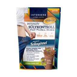 Interherb Intenzív Súlykontroll Diet Shake kollagénnel dubai csoki ízű 528g