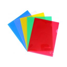 Genotherm `L` A5, PP 180 micron fényes 10db/csomag, Economix vegyes színek