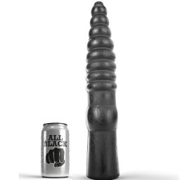 ALL BLACK - 33 cm hossz prmium anl vibrtor