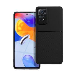 Forcell Noble hátlap tok, Xiaomi Redmi Note 11 Pro/11 Pro 5G, fekete