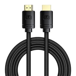 Baseus High Definition HDMI 2.1 8K kábel, 2m, fekete