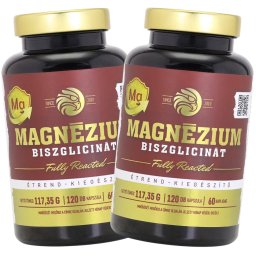 Mannavita Magnézium Biszglicinát fully reacted DUO - 2X120 db