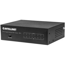 Intellinet 8-Port PoE Switch Black