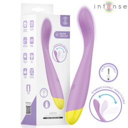 Intense G-pont stimultor USB tlthet, 10 rezgsmd, rugalmas 19 cm fekete