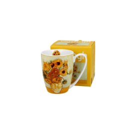 Van Gogh Napraforgók porcelán bögre 360 ml - díszdobozos