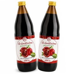 Mannavita Gránátalma gyümölcslé 100% direktlé, 2X1000 ml